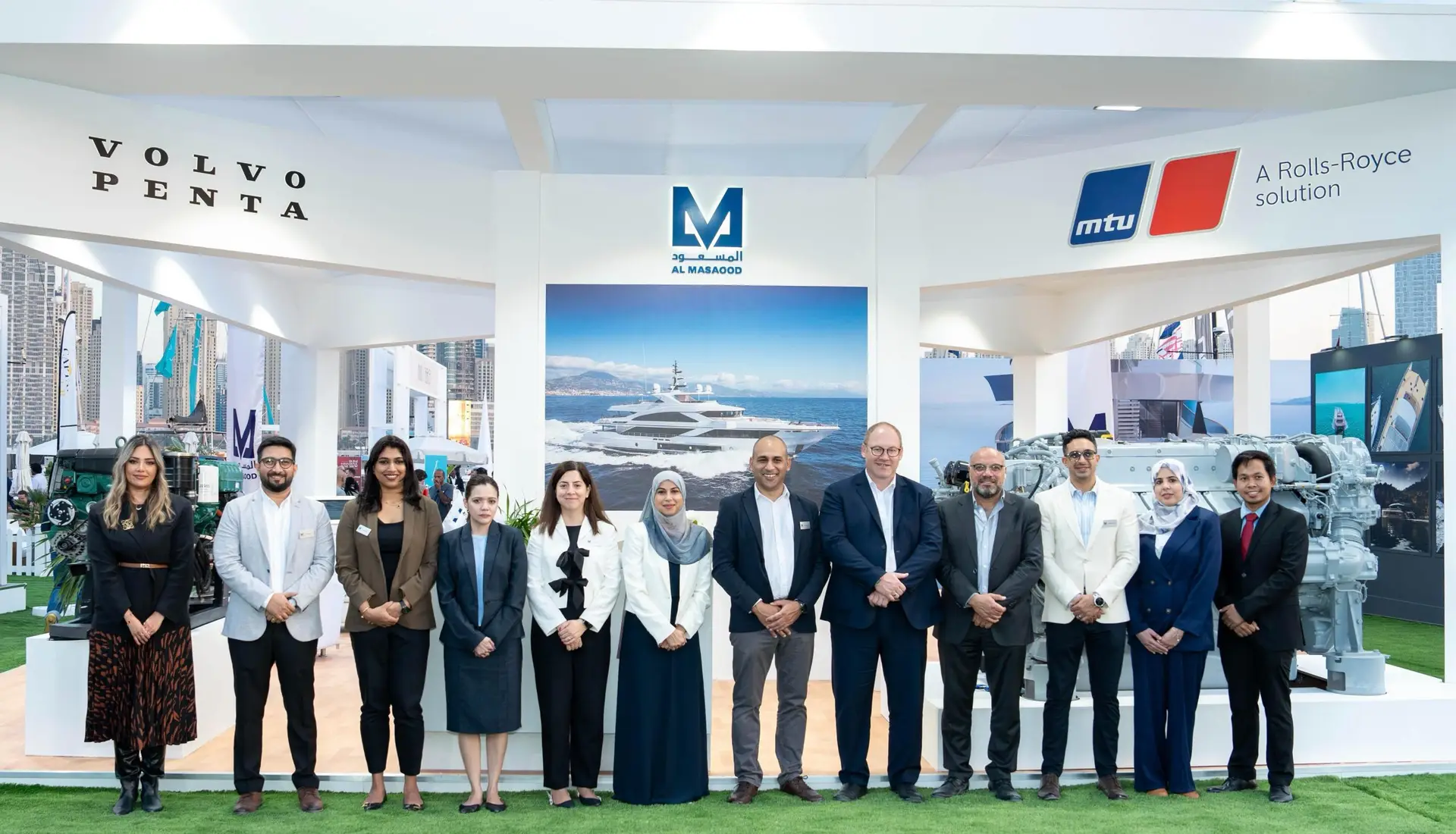 Al Masaood Power at Dubai Boat Show 2025
